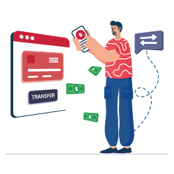 Ilustração mostrando prestação de contas